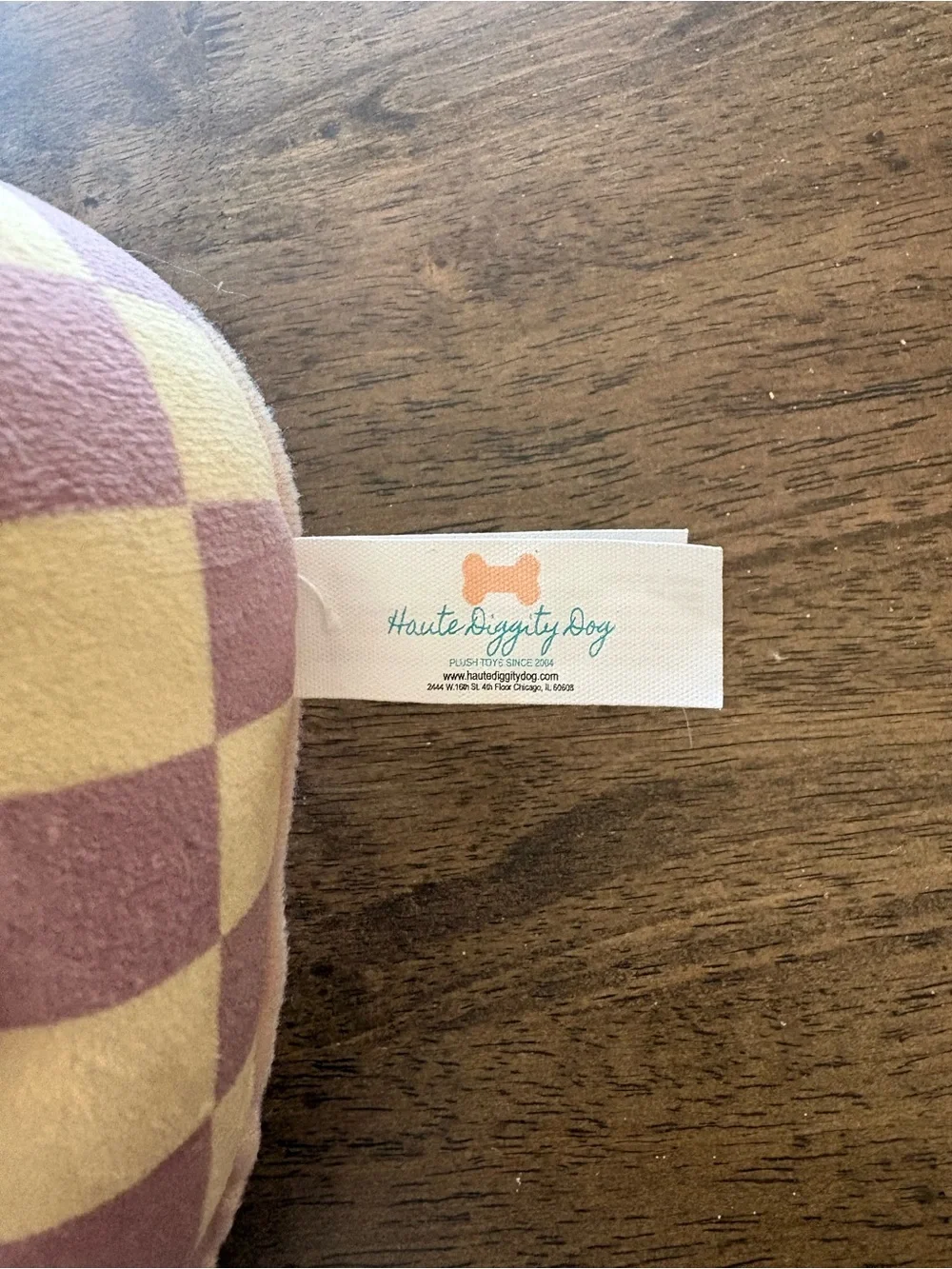 Plush Dog Toy - Chewy Vuitton Purse